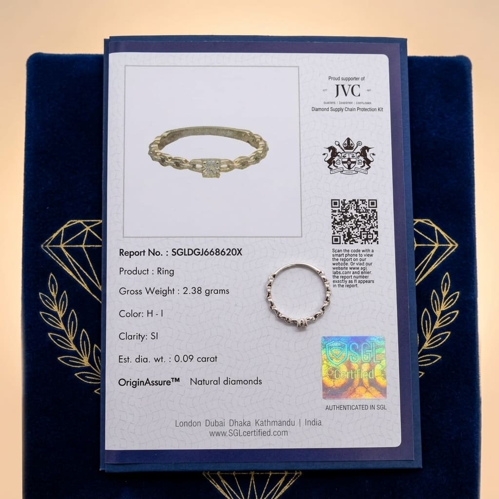 The Eternal Link Solitaire - Platinum / Certified