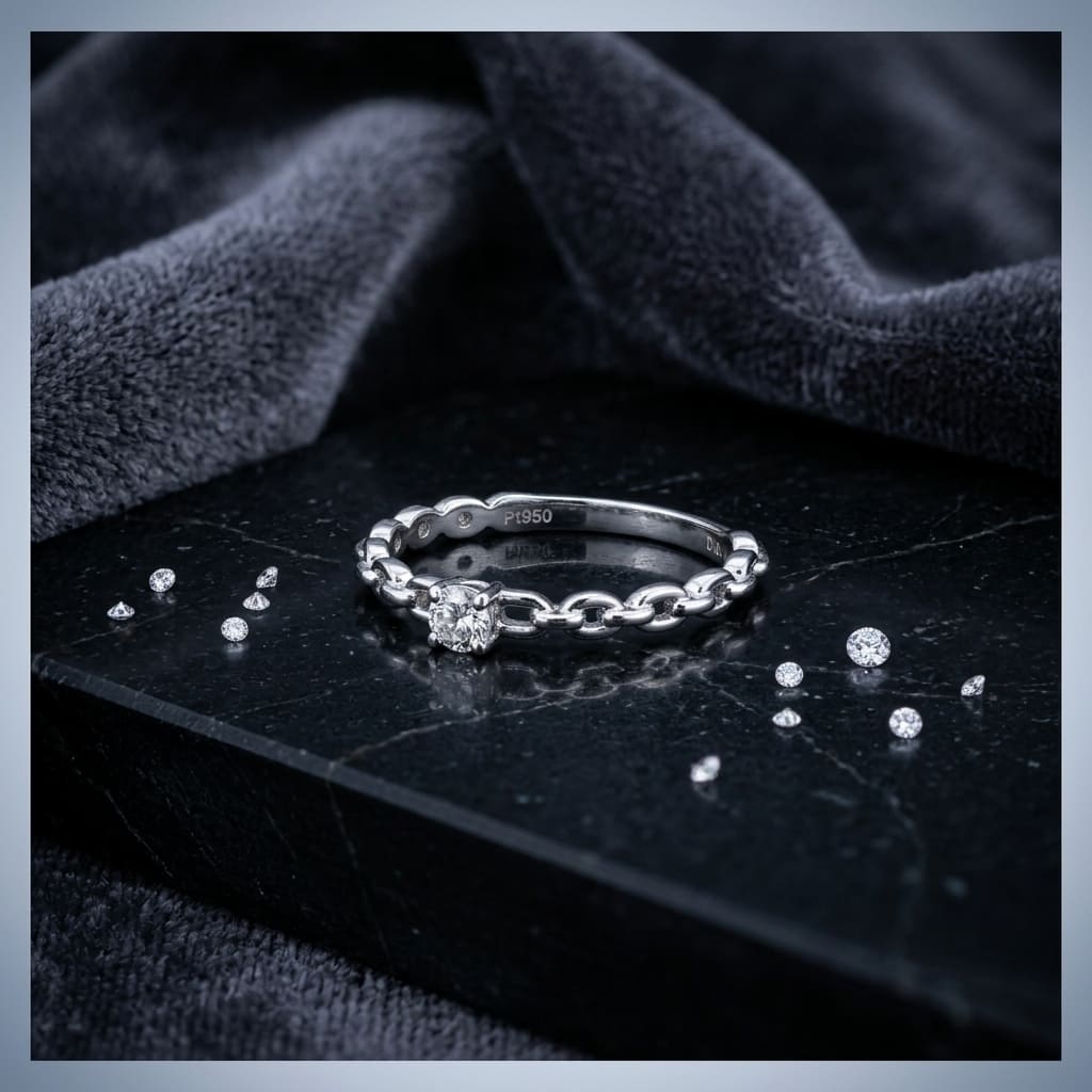 The Eternal Link Solitaire - Platinum / Certified