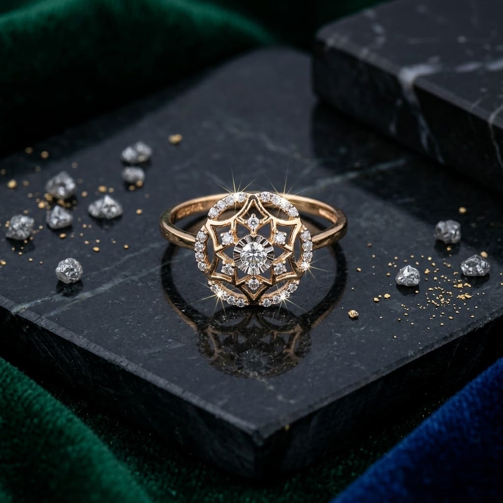 The Royal Mandala Diamond Ring