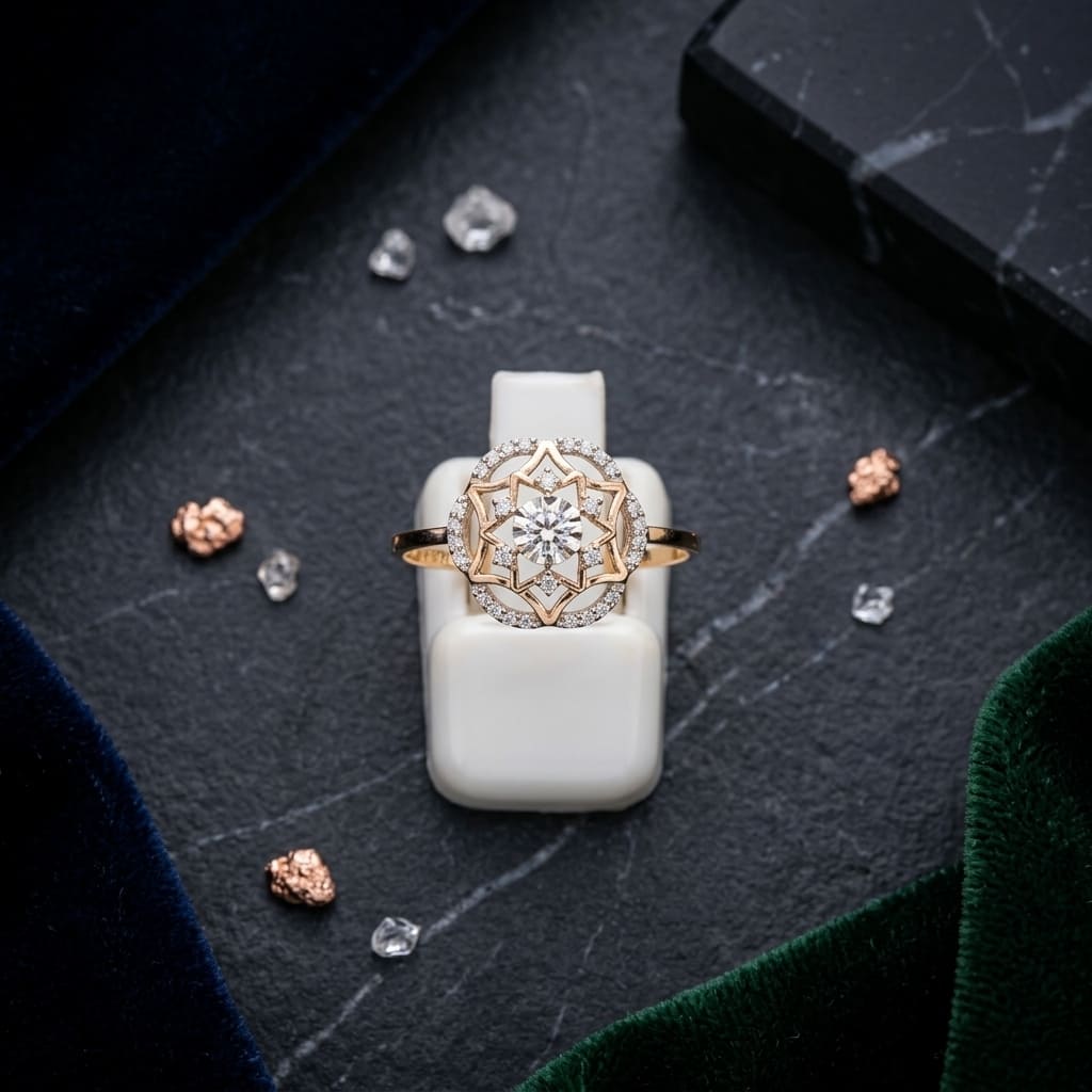 The Royal Mandala Diamond Ring