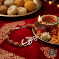 The Rudra Trishul Silver Rakhi